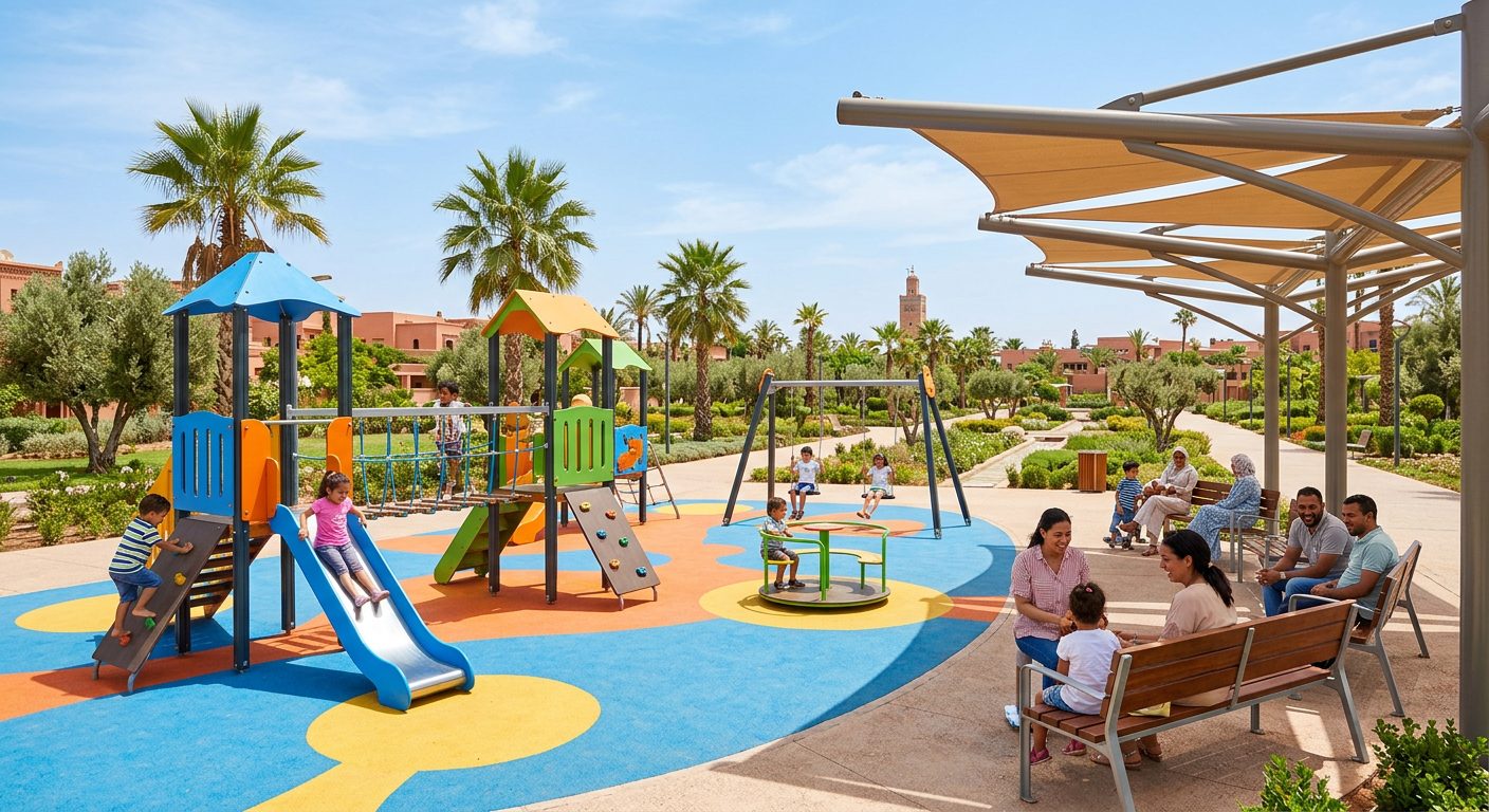 Espace de jeux Park Alkhawin